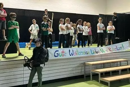 Abschiedsfeier mit Herz