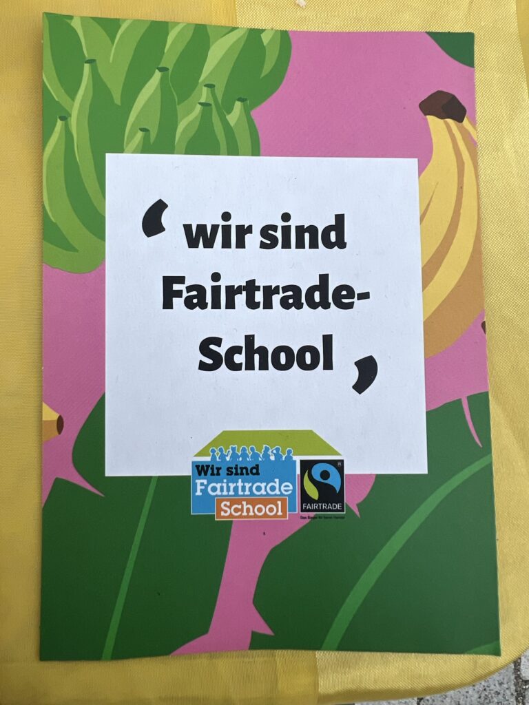 Seit 2016 ist die Grundschule Zeitlarn "Fairtrade-Schule".