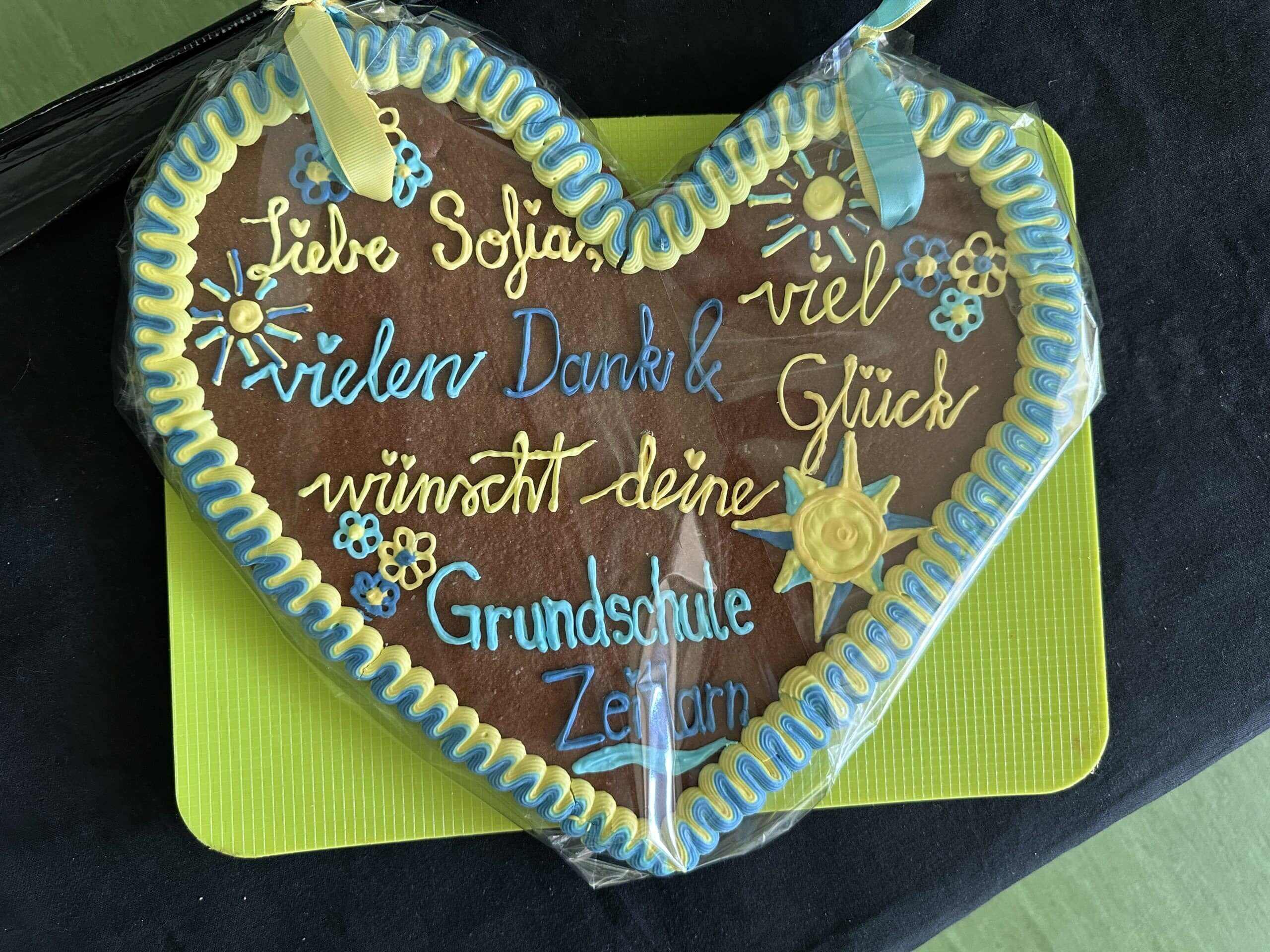 Ein Zitronenbaum voller guter Wünsche
